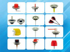 ভবিষ্যতের এয়ারোসোল ভালভ, এয়ারোসোল অ্যাকচুয়েটর, এয়ারোসোল ক্যাপ