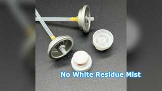 শুকনো শ্যাম্পু ভালভ: কোন অবশিষ্টাংশ সূক্ষ্ম কুয়াশা নেই