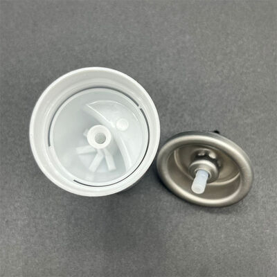 কেনা উচ্চ-শ্রেণীর হেয়ার মুসের জন্য টেকসই অ্যালুমিনিয়াম অ্যারোসল ভালভ প্যাকেজিং অনলাইনে উৎপাদন