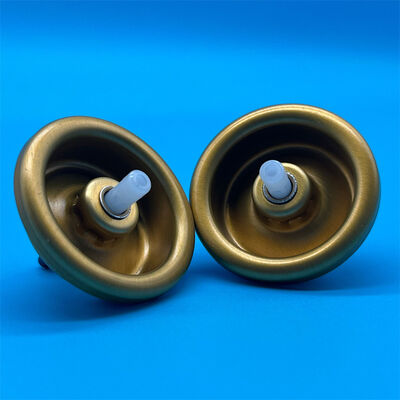 কেনা ইউনিফর্ম আউটপুট পারফরম্যান্স সহ অ্যারোসোল হেয়ার মাউস উল্টানো অ্যালুমিনিয়াম ভালভ অনলাইনে উৎপাদন