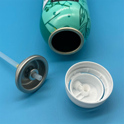 কেনা ড্রাই শ্যাম্পু স্প্রে ভালভ স্ট্যান্ডার্ড ড্রাই শ্যাম্পু অ্যারোসল ক্যানের সাথে সামঞ্জস্যপূর্ণ অনলাইনে উৎপাদন