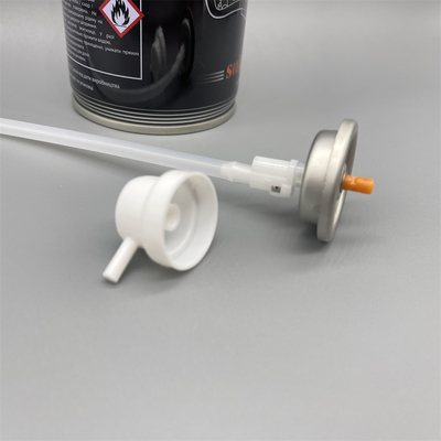 কেনা High Quality 360 Degree Safety Valves and Actuator Tinplate Material for Chemical Use Aerosol অনলাইনে উৎপাদন