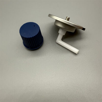 কেনা শিল্প গ্রেডের স্টেইনলেস স্টিলের গ্যাস ক্যানিস্টার ভালভ যা HVAC টেকনিশিয়ানদের জন্য নিরাপত্তা লক-আউট সহ অনলাইনে উৎপাদন