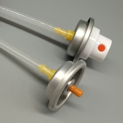 কেনা Tinplate and Aluminum Insecticide Spray Valve Corrosion Resistant for Pesticide Use অনলাইনে উৎপাদন