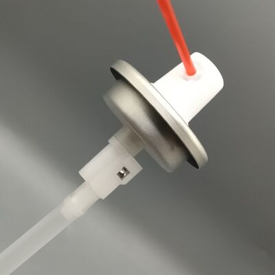 কেনা অটোমোটিভ ক্লিনার এবং কর্মশালার রাসায়নিকের জন্য অ্যাকচুয়েটর সহ পূর্ণ দিকের এয়ারোসোল ভালভ অনলাইনে উৎপাদন