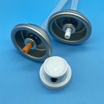 কেনা কার্বুরেটর ক্লিনার স্প্রে এবং স্বয়ংচালিত রক্ষণাবেক্ষণ অ্যারোসল ক্যানগুলির জন্য প্রিসিশন অ্যারোসল ভালভ অনলাইনে উৎপাদন