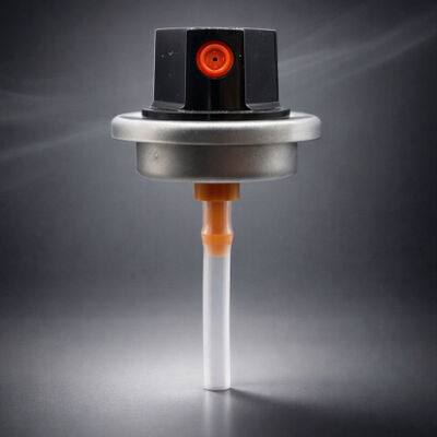 কেনা অত্যাধুনিক রঙ-সমাপ্ত পুরুষ এয়ারোসোল পেইন্ট ভালভ নির্ভরযোগ্য সিলিং সঙ্গে অনলাইনে উৎপাদন