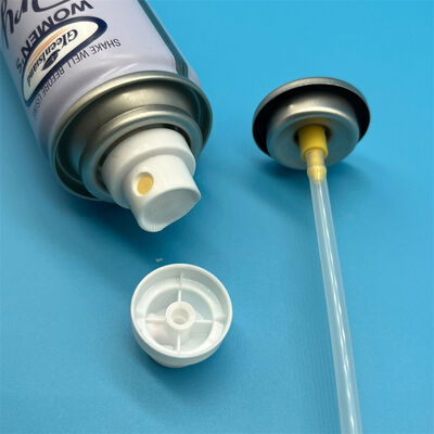 শুকনো শ্যাম্পু স্প্রে ভালভ সূক্ষ্ম পাউডার বিতরণের জন্য উন্নত ভালভ ডিজাইন