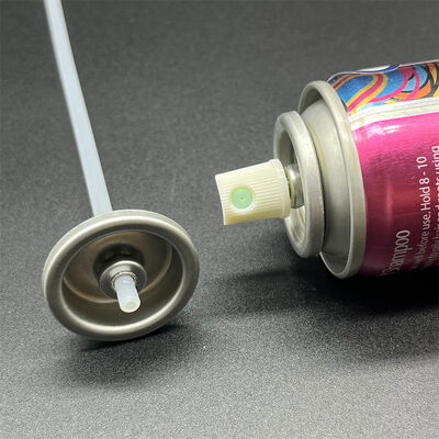 ধারাবাহিক প্রবাহ নিয়ন্ত্রণ এবং অভিন্ন বিচ্ছুরণ সহ শুকনো শ্যাম্পু স্প্রে ভালভ