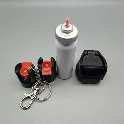 20mm স্ব-প্রতিরক্ষা পেপার স্প্রে ভালভ actuator নিরাপদ এবং পরিমাপ পেপার স্প্রে স্রাব জন্য নিয়ন্ত্রিত মুক্তি
