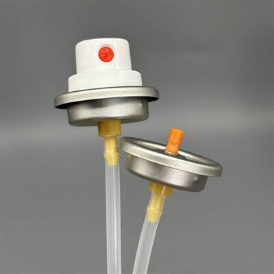 Dual Function Foam Spray Valve with Brush for Automotive Cleaning