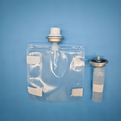 সঠিক বিতরণের জন্য ভালভের উপর পুরুষ অ্যারোসোল ব্যাগ 50ml-600ml