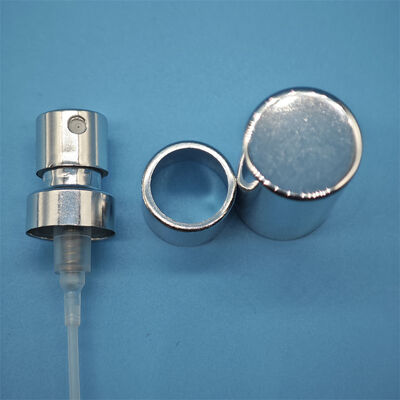 সিলভার কালার পারফিউম স্প্রে ক্রাম্প পাম্প ফর ফ্রেগ্যান্স ডিস্ট্রিবিউশন