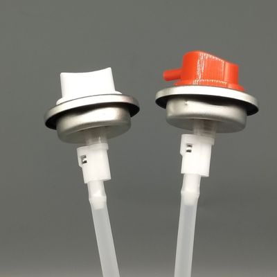 বহু-উদ্দেশ্য পরিষ্কার এবং লুব্রিকেশন স্প্রে-এর জন্য যেকোনো-কোণ ডিসপেন্সিং সহ এরগনোমিক ৩৬০ ডিগ্রি অ্যারোসল ভালভ এবং অ্যাকচুয়েটর