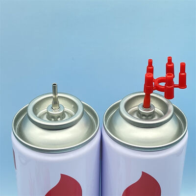 বাটান গ্যাস লাইটার রিফিল করার জন্য ইউনিভার্সাল অ্যারোসল ভালভ, টর্চগুলির জন্য মাল্টি-পারপাস রিফিল ভালভ