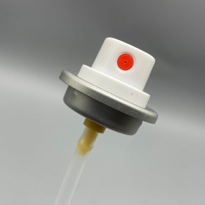 হালকা আউটপুট চুলের উজ্জ্বলতা অ্যারোসল ভালভ সূক্ষ্ম এবং সমান কভারেজের জন্য