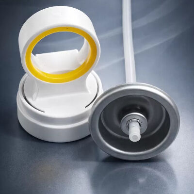 মাল্টি-অ্যাঙ্গেল অ্যাপ্লিকেশনের জন্য সুনির্দিষ্ট ওয়াইড-মেগ সানস্ক্রিন এয়ারোসোল ভালভ